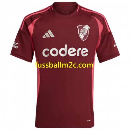 Fußballtrikots CA River Plate Auswärts Trikotsatz 2024-2025